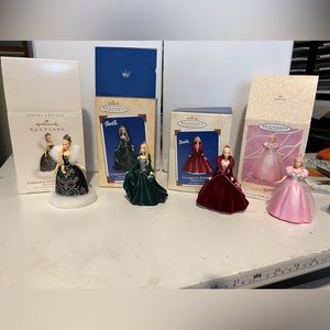 Hallmark keepsake Ornaments Barbie